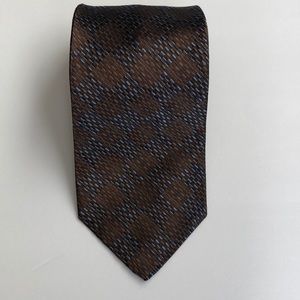 XMI Signature Brown and Blue Tie